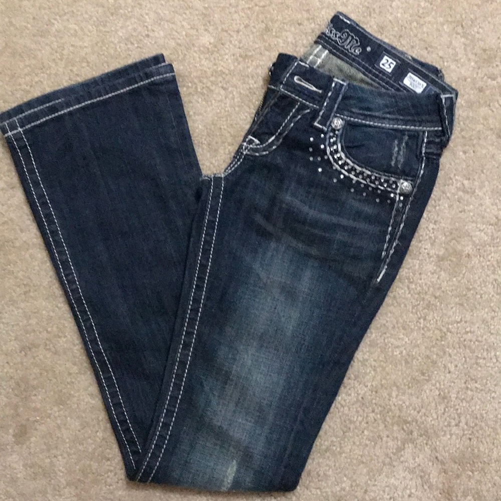 Miss Me Boot Cut Jeans